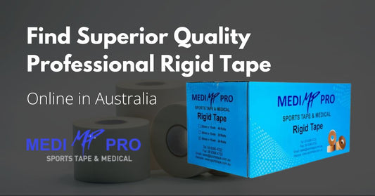 LOOKING FOR A SUPERIOR & PREMIUM QUALITY PROFESSIONAL RIGID TAPE ONLINE IN AUSTRALIA MediPro Sports Tape