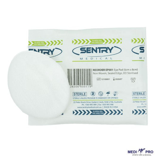 Eye Pad 6cm x 8cm - 10 Pack