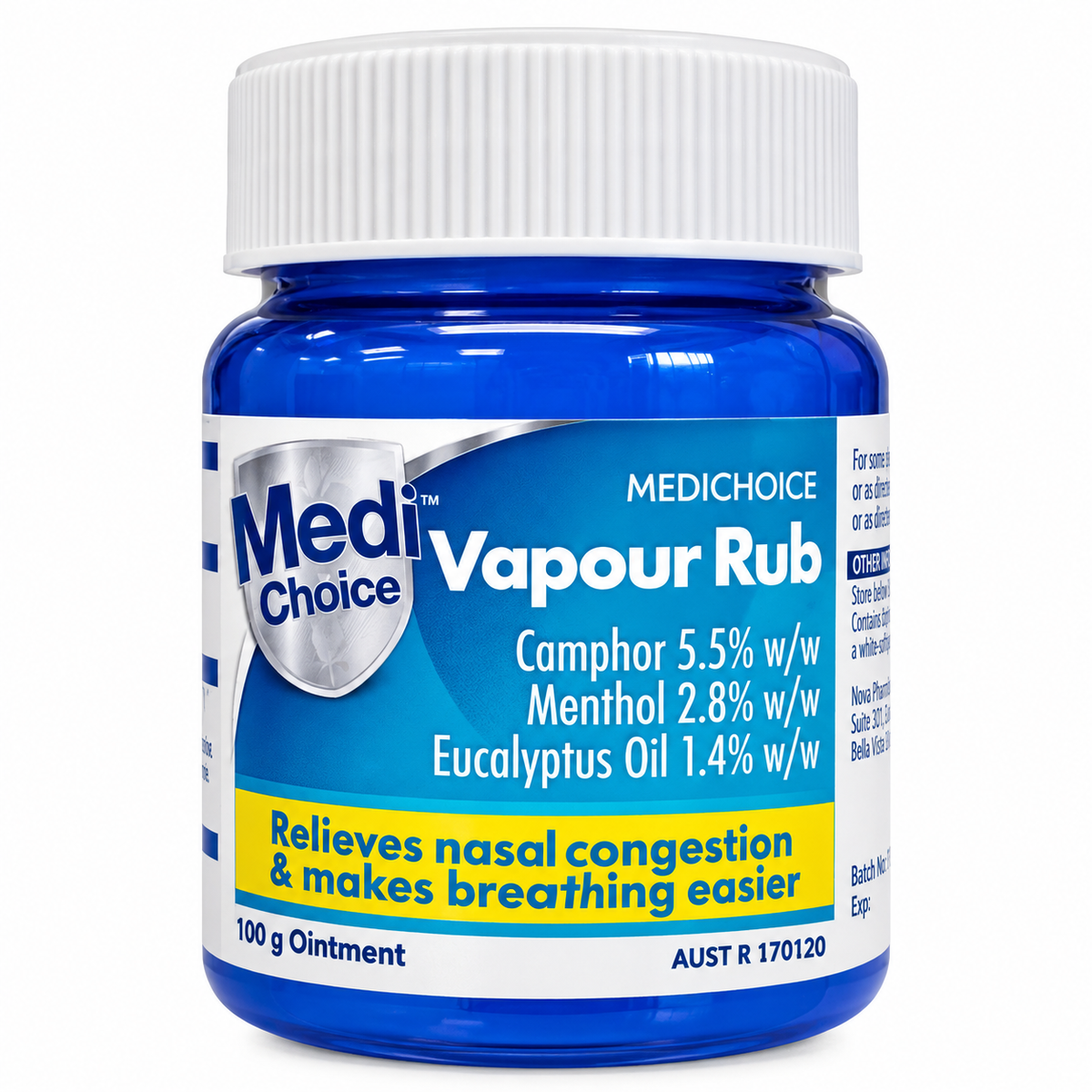 MediChoice Vapour Rub 100g