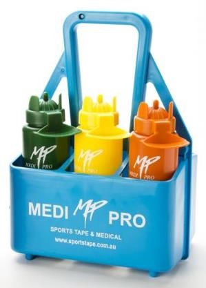 Water Bottle Carrier W/ 6 Bottle Set MediPro Sports Tape