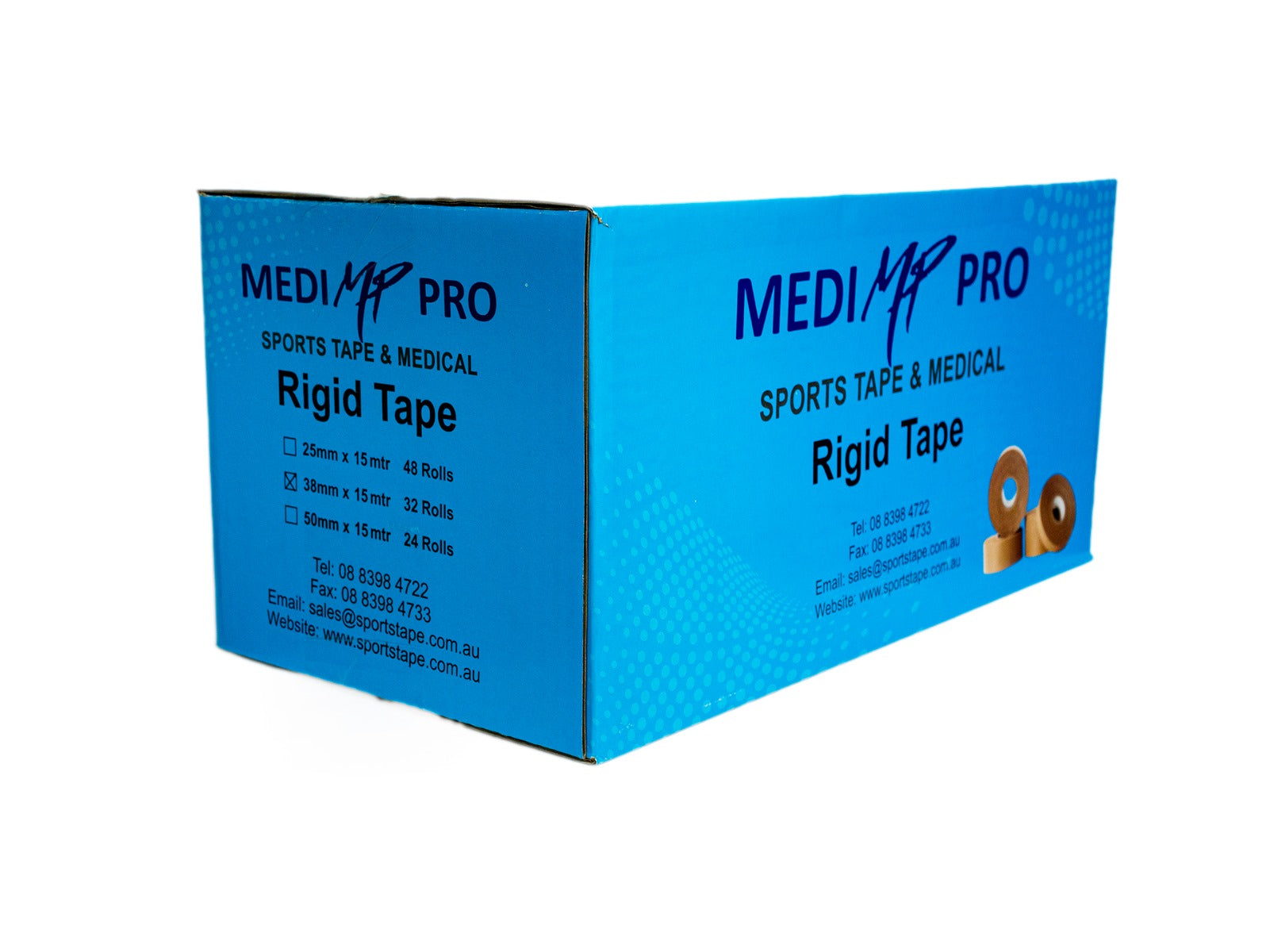 Professional Rigid Tape 38mm x 15m MediPro Sports Tape