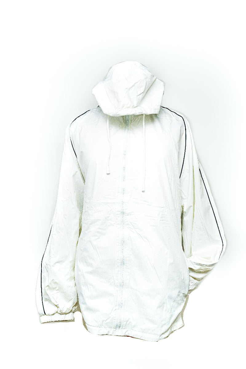 Trainers Jacket Fleece Lined Reversible-White MediPro Sports Tape