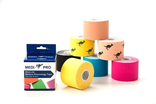 BENEFITS OF KINESIOLOGY SPORTS TAPE HOW TO USE KINESIOLOGY TAPE MediPro Sports Tape