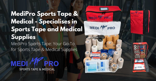 MEDIPRO SPORTS TAPE & MEDICAL - SPECIALISES IN SPORTSTAPE AND MEDICAL SUPPLIES MediPro Sports Tape
