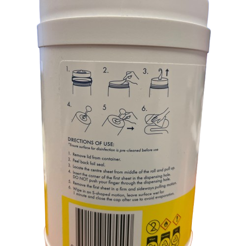 Alcohol Wipes 140mm x 410mm [Pack 75]