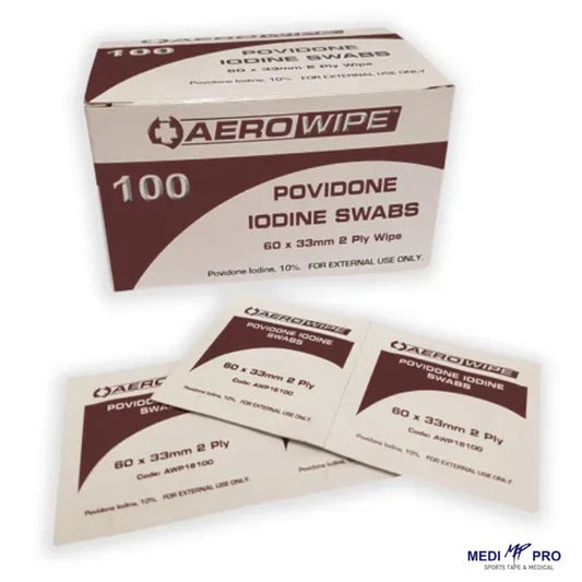 Povidone Iodine Swabs Box 100