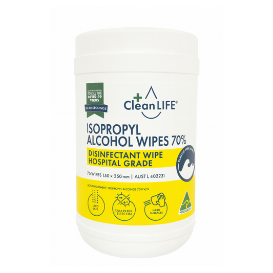 Alcohol Wipes 140mm x 410mm [Pack 75]
