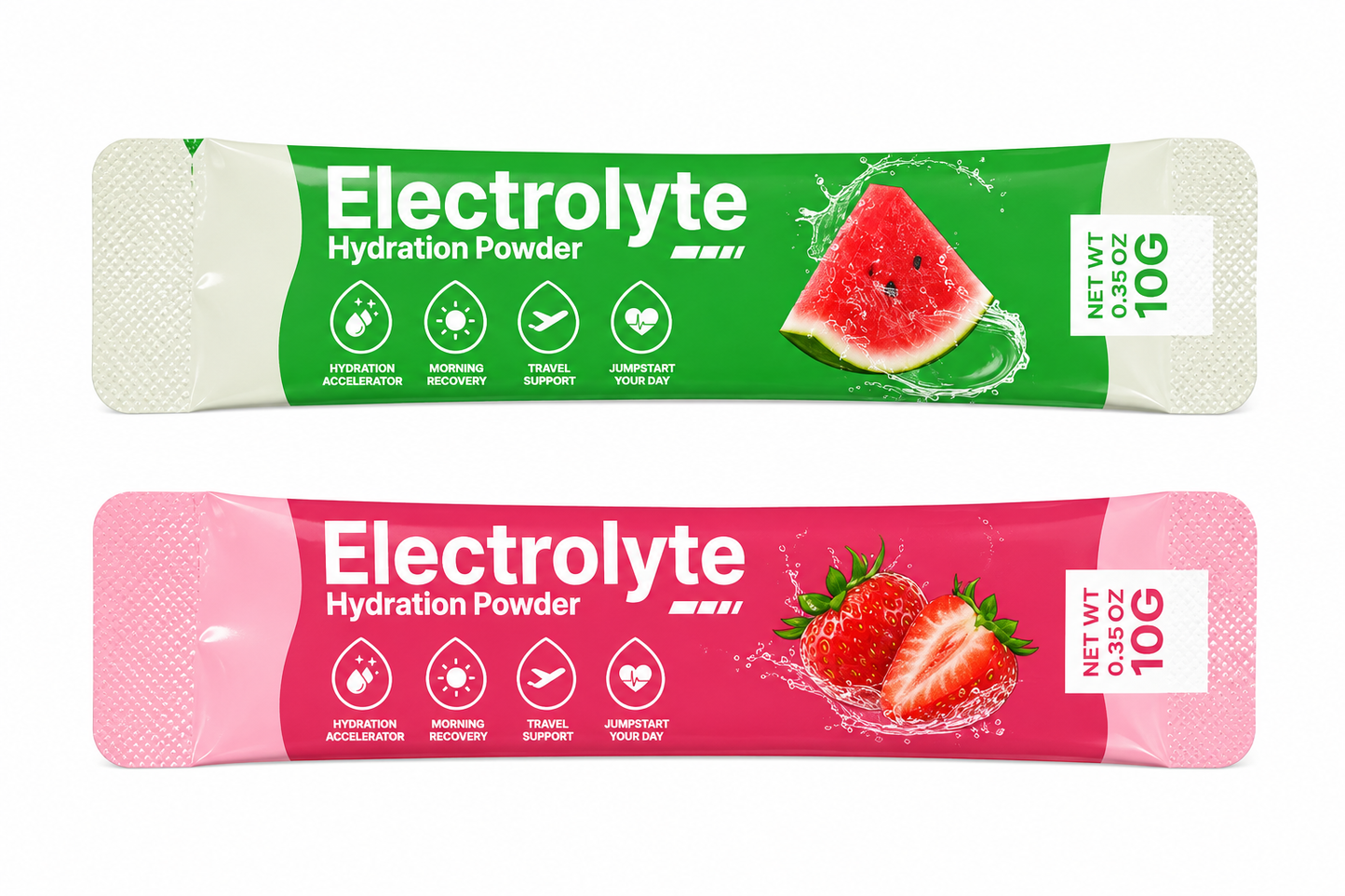 Hydration 20 Sticks - 10 Strawberry + 10 Watermelon