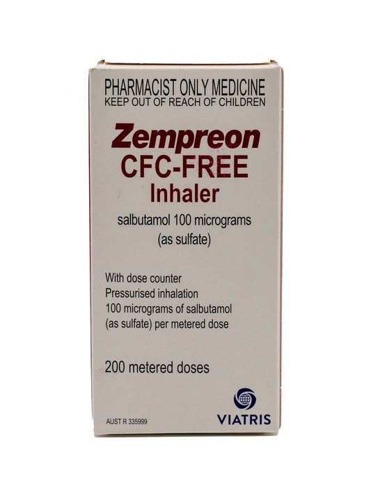 Ventolin Inhaler or Zempreon