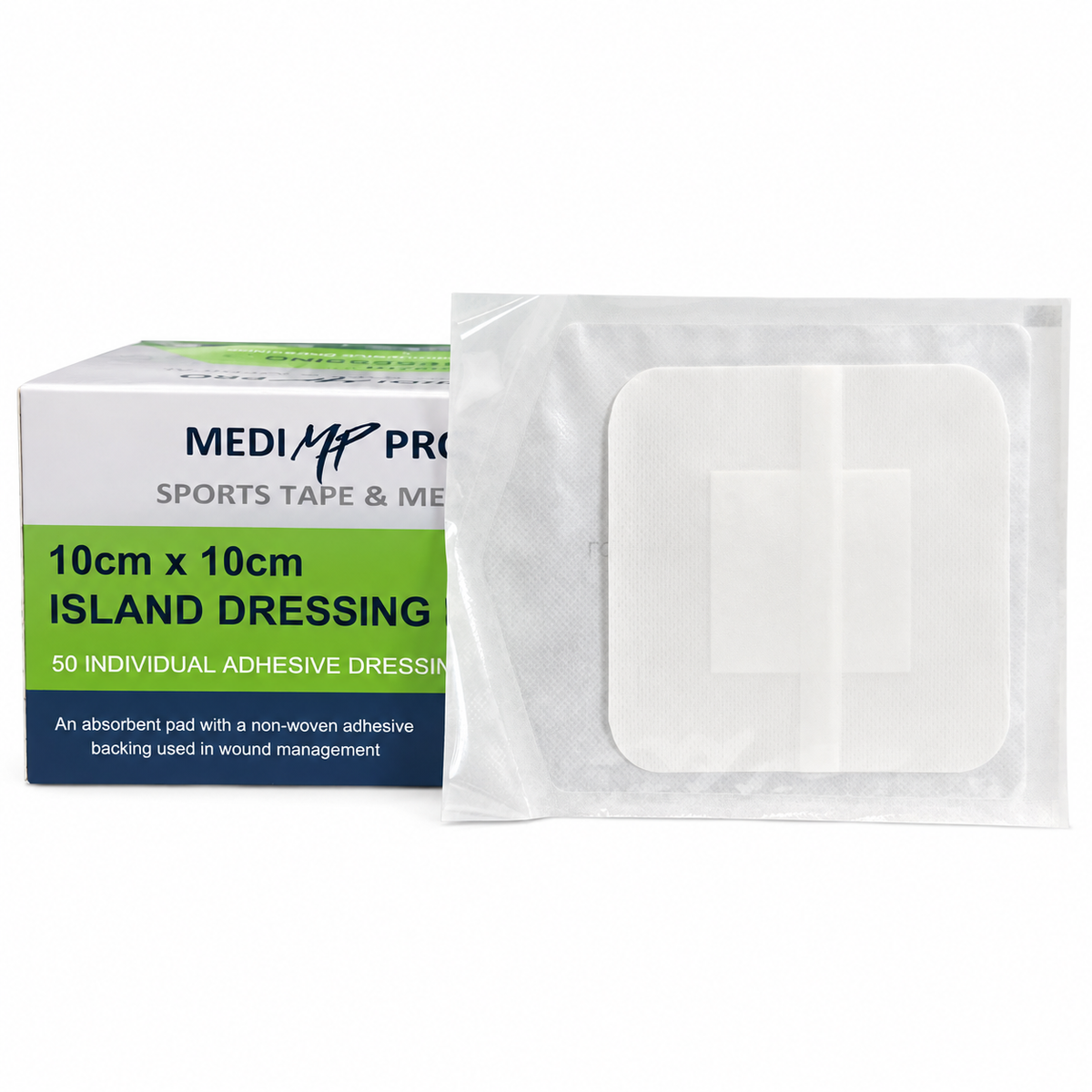 Island Dressing 10cm x 10cm [Box 50]