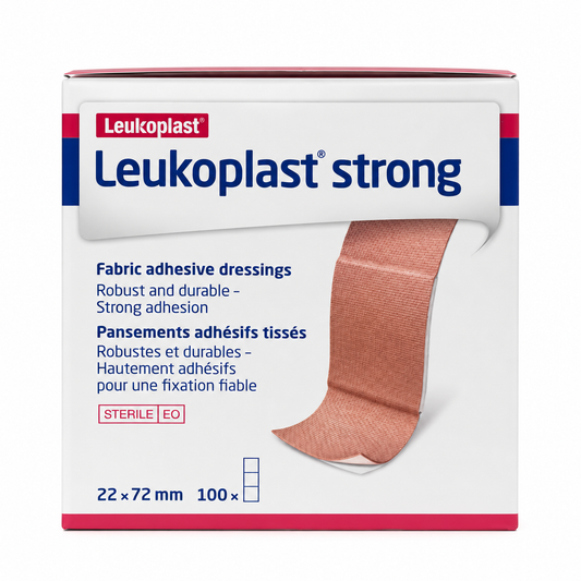Leukoplast Strong Strip 2.2cm x 7.2cm Pack 100