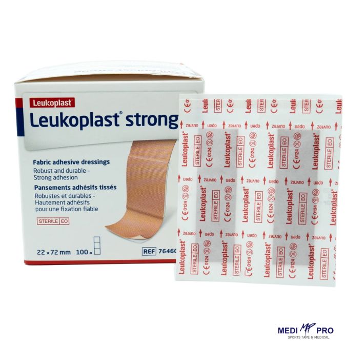 Leukoplast Strong Strip 2.2cm x 7.2cm Pack 100