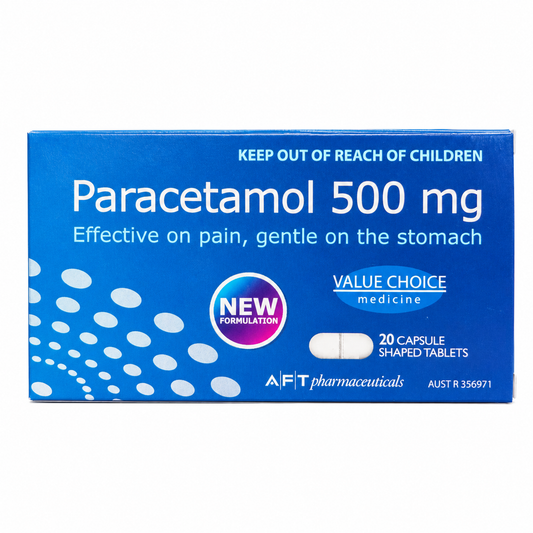 Pharmacy Choice Paracetamol Tablets 500g [Pack 20]