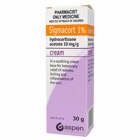 Sigmacort 1% Cortisone Cream 30g