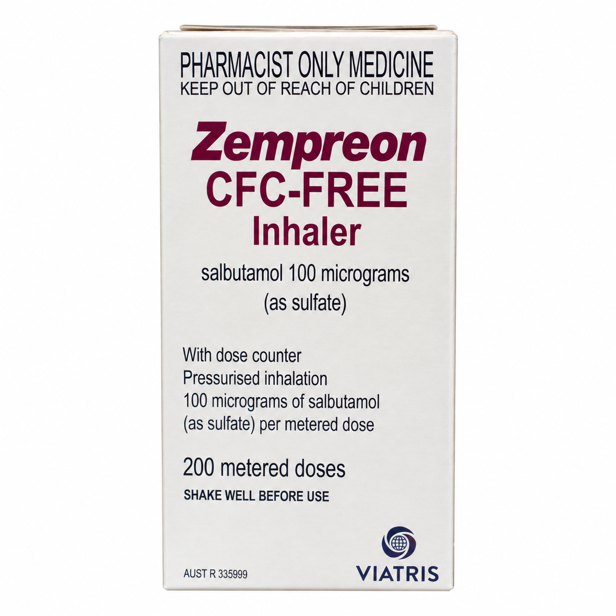 Ventolin Inhaler or Zempreon