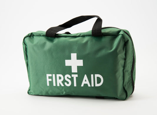 First Aid Bag [Green] [Empty] MediPro Sports Tape