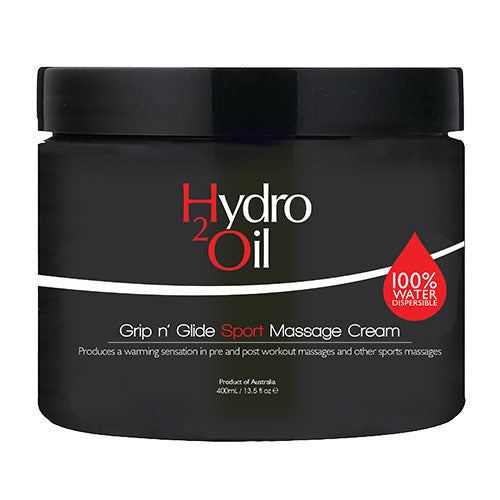 Hydro 2 Oil Massage Cream 400ml [Sports] MediPro Sports Tape