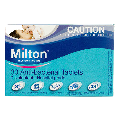 Milton Antibacterial Cleaning Tablet [Pack 30] MediPro Sports Tape