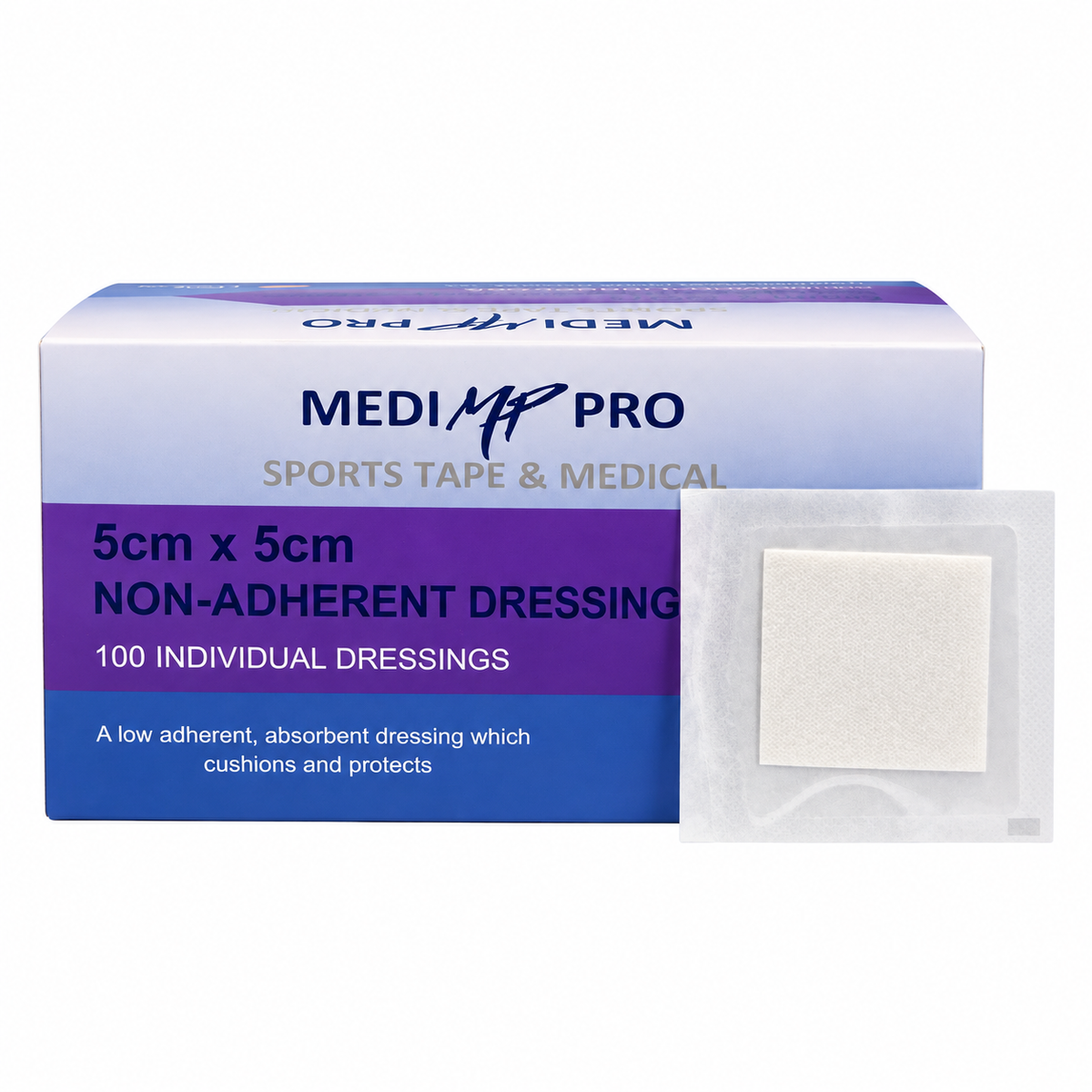 Non-Adherent Wound Pads 5cm x 5cm [Box 50]