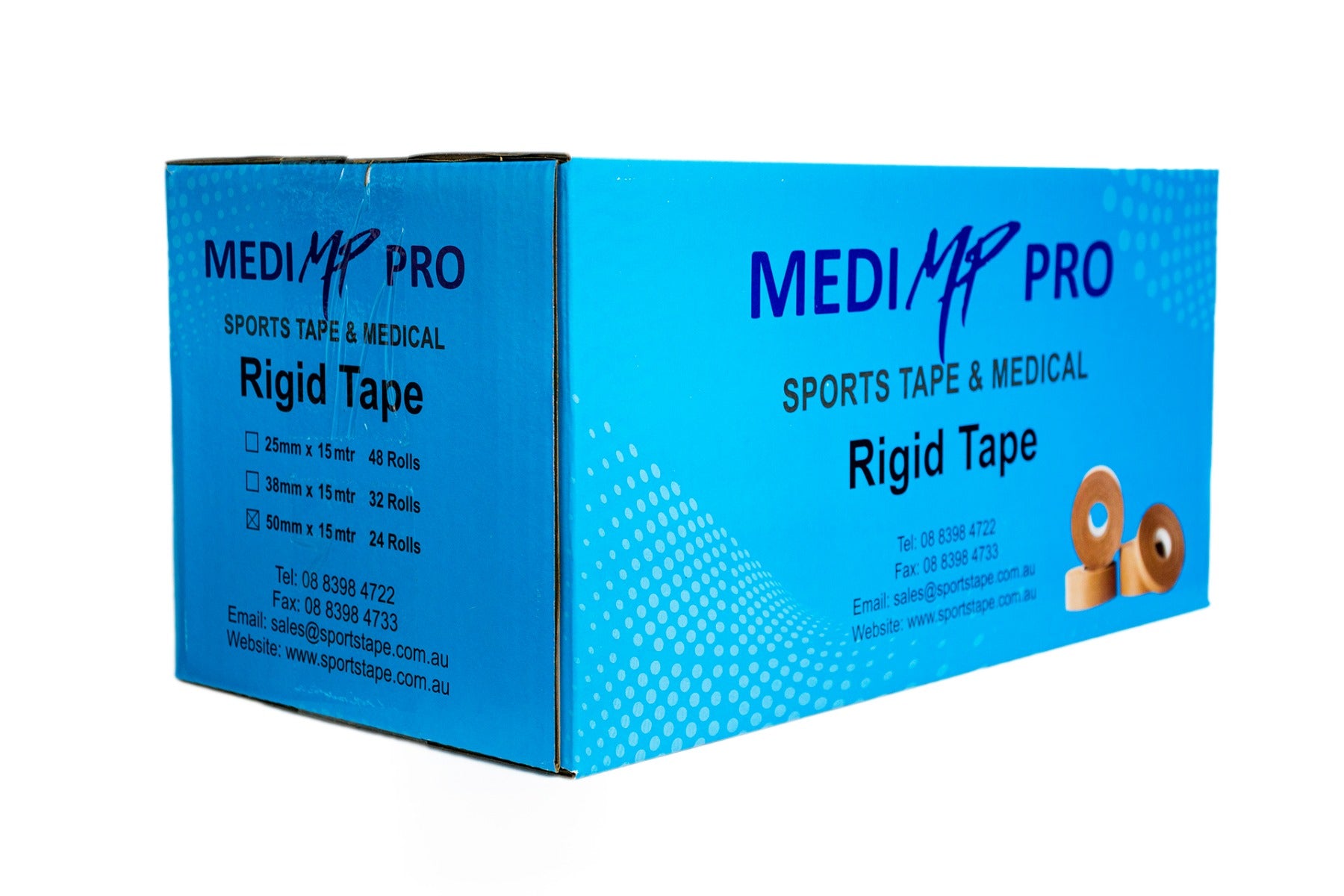 Professional Rigid Tape 50mm x 15m MediPro Sports Tape