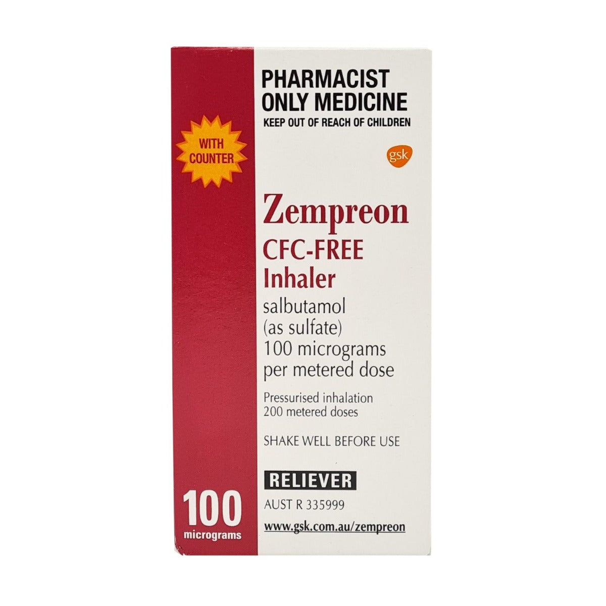 Ventolin Inhaler or Zempreon MediPro Sports Tape